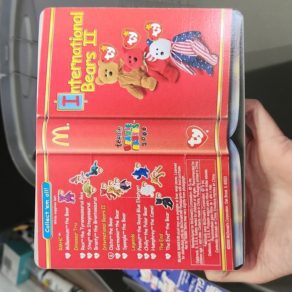 Ty teenie beanie McDonald's osito the bear - Picture 3 of 4